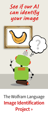 See if our AI can identify your image.  Wolfram Language Image Identification Project.