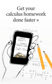 Get your calculus homework done faster