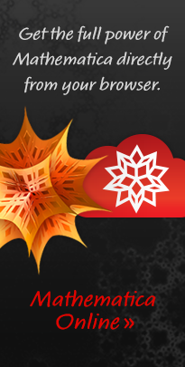 Get the full power of Mathematica directly from your browser. Mathematica Online Get the full power of Mathematica directly from your browser. Mathematica Online